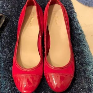 Cole Haan Red flats
